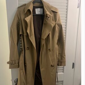 Mango Classic Brown Trench Coat